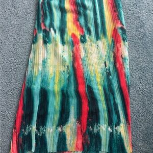 Alfani Multicolor Tie-Dye Maxi Skirt